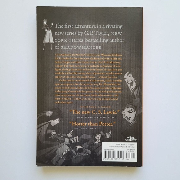 5/$12 YA Book The Doppleganger Chronicles First Escape Graphic Novel G P Taylor - Picture 2 of 11